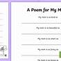 Free Printable Mother's Day Fill In The Blank Poem