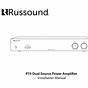 Russound P75 Power Amplifier Manual