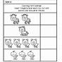 Cut And Paste Counting Worksheet