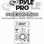 Pyle Pro Padh879 Owner's Manual