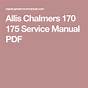 Allis Chalmers Pump Manual