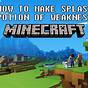 How To Make A Splash Potion In Minecraft