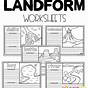 Types Of Landforms Worksheets For Kids