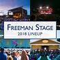 Freeman Stage Seating Chart