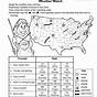 Reading A Map Worksheet Free