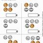 Coin Numerical Value Worksheet Kindergarten