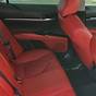 Toyota Camry Xse Red Leather Interior