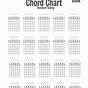 Guitar Chord Blank Chart