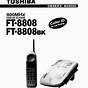 Toshiba Landline Phone Manual