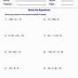 Expressions 5th Grade Worksheet