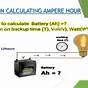 Amp Hour Battery Calculator