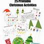 Free Christmas Activities Printable