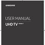 Samsung Manual For Tv