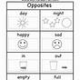 Kindergarten Worksheet A