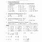 Inverse Function Worksheet With Answers
