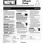 Wayne Dl1 Service Manual