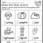 Thanksgiving Kindergarten Worksheets