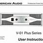 American Audio V3000 User Manual