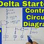 Star Delta Starter Control Circuit Diagram Schematic