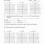 Transformation Of Quadratic Graphs Worksheet