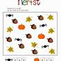 Fall Worksheets For Preschool
