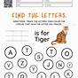 Find The Letter A Worksheets