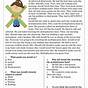 Beginner Esl Reading Comprehension Worksheets