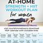 Printable Workout Plans For Beginners At Home