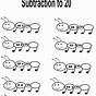 Subtraction Up To 20 Worksheets 10 Problems