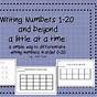 Writing Numbers 0 20