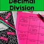 Dividing Decimals Games 5th Grade
