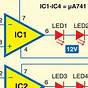 Led Voltage Meter Circuit Diagram