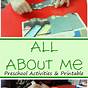 Prek All About Me Activities