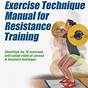 Exercise Technique Manual For Resistance Training