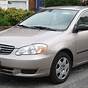 Toyota Corolla 2004 Recall