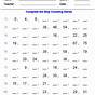 Easy Skip Counting By 3s Worksheet