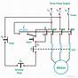 Electric Motor Starter Circuit Diagram