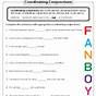 Coordinating Conjunction Worksheet 3rd Grade