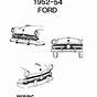 1951 Ford Car Wiring Diagram
