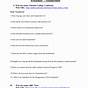 Human Evolution Worksheets Answers