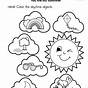 Day And Night Worksheets For Kindergarten