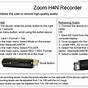 Zoom H4n Pro Manual