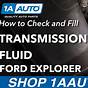 2001 Ford Explorer Transmission Fluid Change