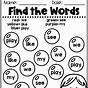 Kindergarten Sight Words Worksheets Printables