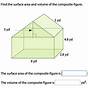 Surface Area And Volume Of Composite Figures Worksheets