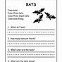 Kindergarten Halloween Worksheet Reading
