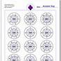 Division Worksheet Division Fact Circles