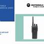 Motorola Cp110 Radio User Manual