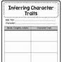 Inferring Character Traits Worksheet Answers