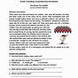Free Comprehension Worksheets